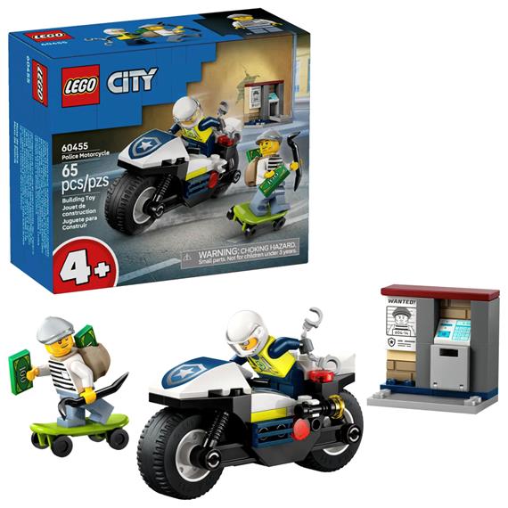 LEGO 60455 Persecución en Moto de Policía