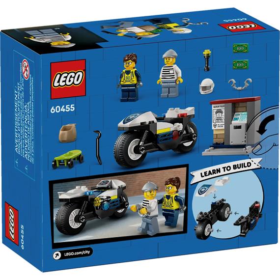 LEGO 60455 Persecución en Moto de Policía