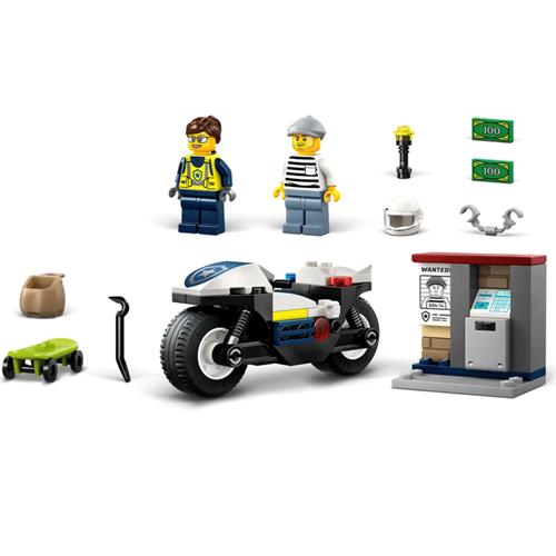 LEGO 60455 Persecución en Moto de Policía