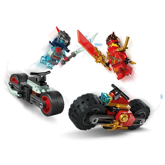 LEGO 71838 Carrera Relámpago en Moto de Kai