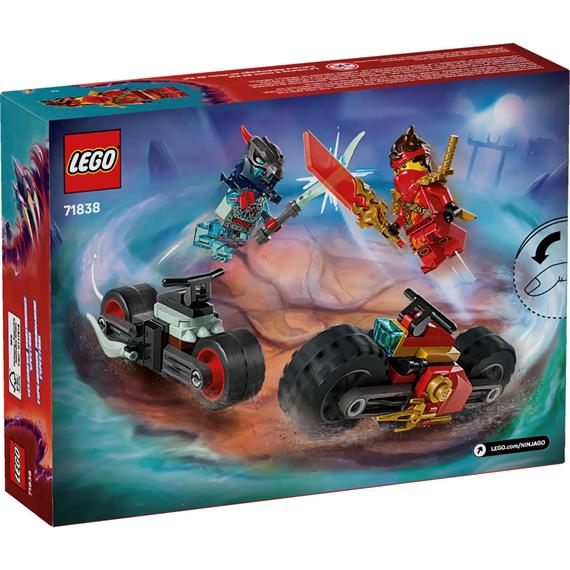 LEGO 71838 Carrera Relámpago en Moto de Kai