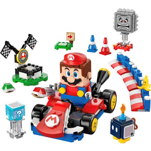LEGO 72043 Mario Kart-LEGO Mario Interactivo y Kart Estándar