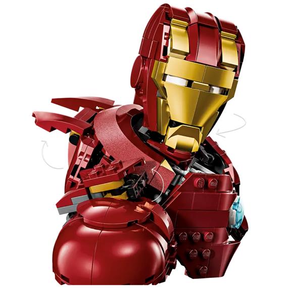 LEGO 76327 Busto de Iron Man MK4