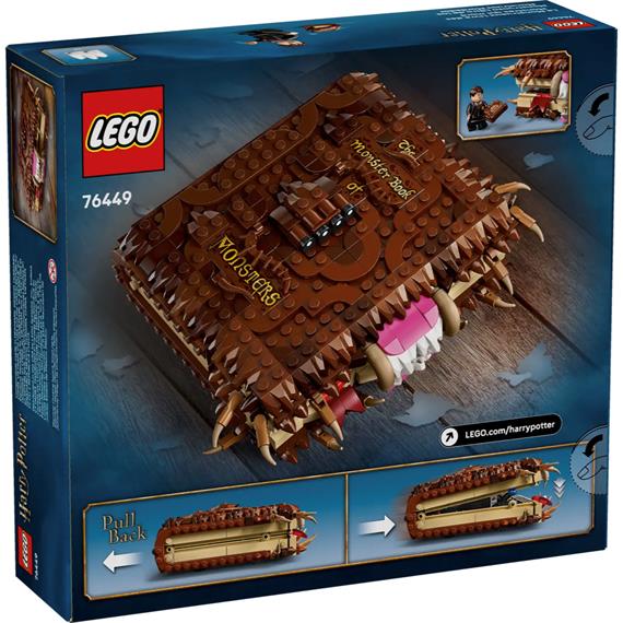 LEGO 76449 Monstruoso Libro de los Monstruos Mordedor