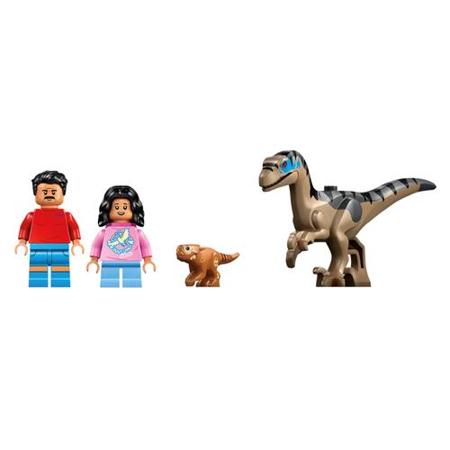LEGO 76972 Huida en Todoterreno y Raptor al Acecho