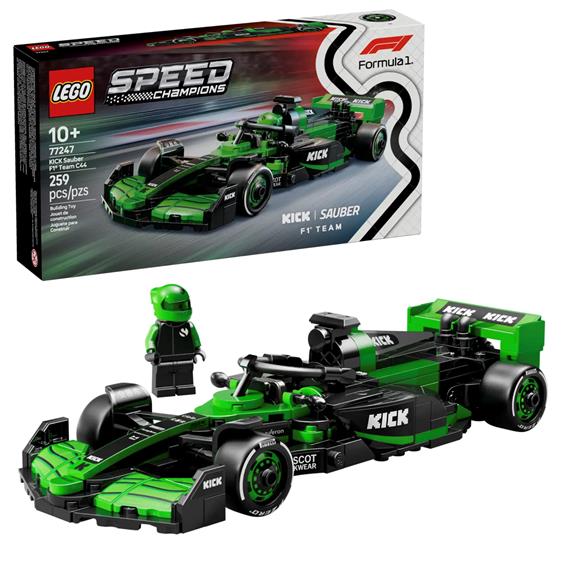 LEGO 77247 Coche de Carreras KICK Sauber F1 Team C44