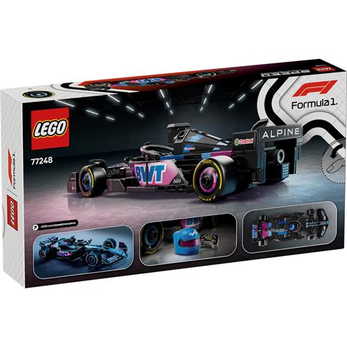 LEGO 77248 Coche de Carreras BWT Alpine F1 Team A524
