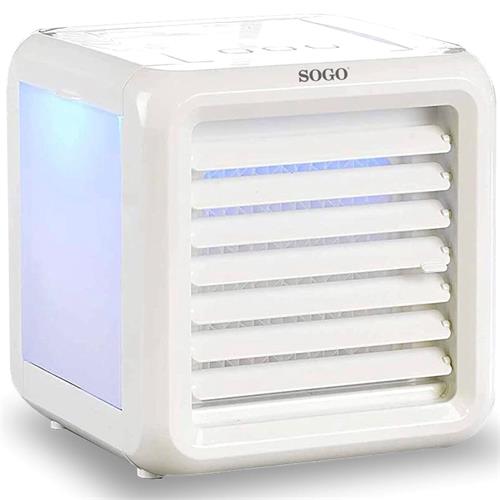 Sogo 2 in 1 Mini Climatizador de Aire Portátil 7W (AIR-SS-21085)