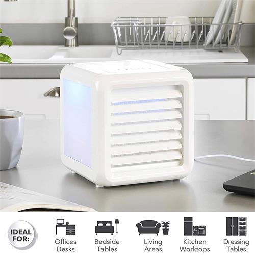Sogo 2 in 1 Mini Climatizador de Aire Portátil 7W (AIR-SS-21085)