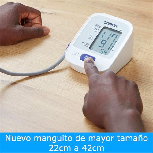 Omron M2+ Tensiómetro con memoria y Manguito 22-42cm Hem-7146-E
