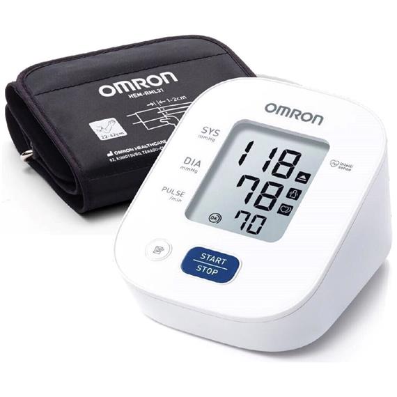 Omron M2+ Tensiómetro con memoria y Manguito 22-42cm Hem-7146-E