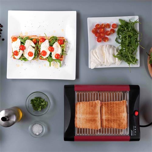 Sogo Tostadora Plana 2 Rebanadas 300W (TOS-SS-5317)
