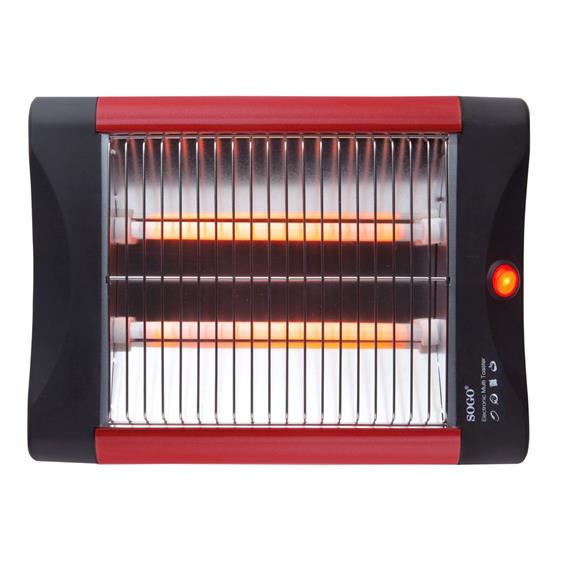 Sogo Tostadora Plana 2 Rebanadas 300W (TOS-SS-5317)