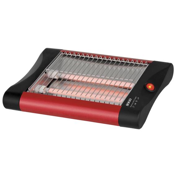 Sogo Tostadora Plana 2 Rebanadas 300W (TOS-SS-5317)