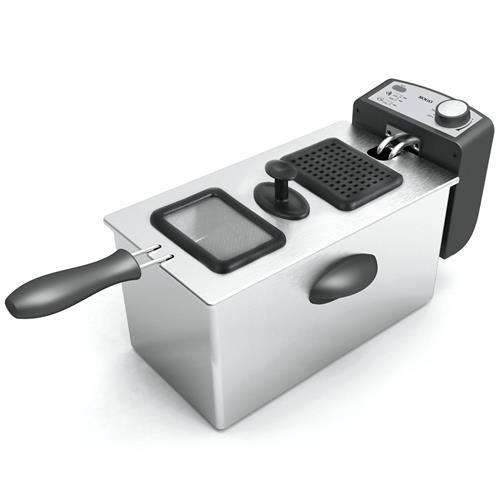 Sogo Freidora 3 Litros 2000W Acero Inoxidable (FRE-SS-10425)