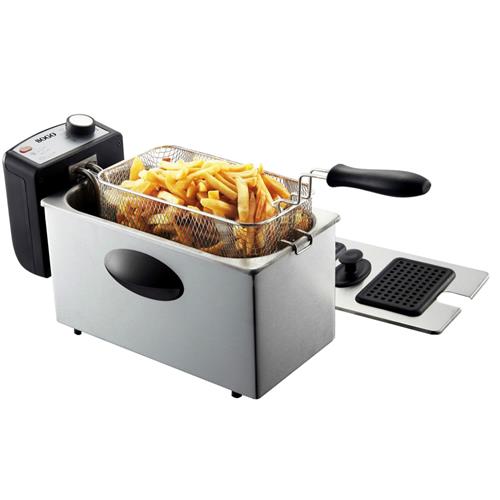 Sogo Freidora 3 Litros 2000W Acero Inoxidable (FRE-SS-10425)