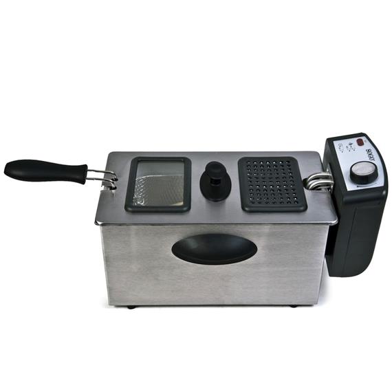 Sogo Freidora 3 Litros 2000W Acero Inoxidable (FRE-SS-10425)