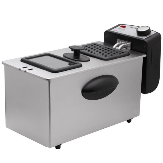 Sogo Freidora 3 Litros 2000W Acero Inoxidable (FRE-SS-10425)