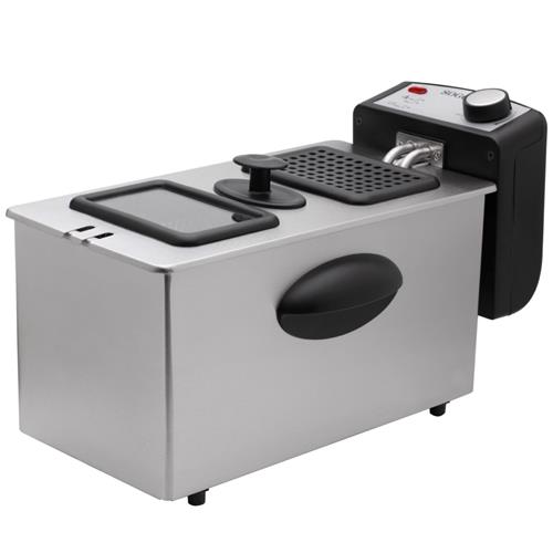 Sogo Freidora 3 Litros 2000W Acero Inoxidable (FRE-SS-10425)