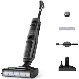 Rowenta X Clean 4 GZ5035, 2 en 1, Aspira y friega, Sin cables, 200 W, Smart, 50 min, Autolimpieza, Negro