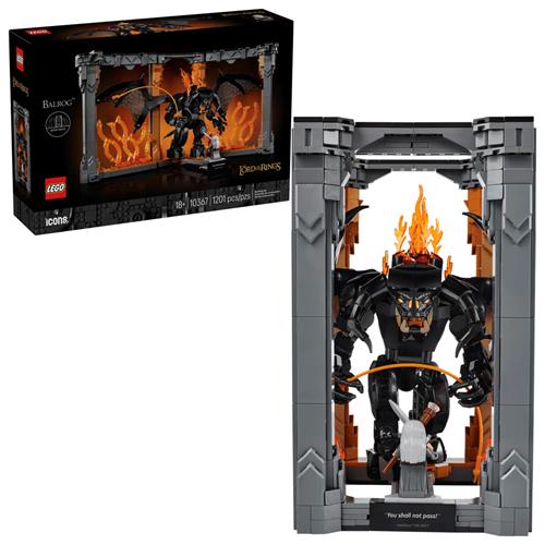 LEGO 10367 Rincón entre Libros: El Señor de los Anillos: Balrog