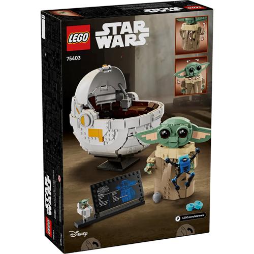 LEGO 75403 Grogu con Aerocuna
