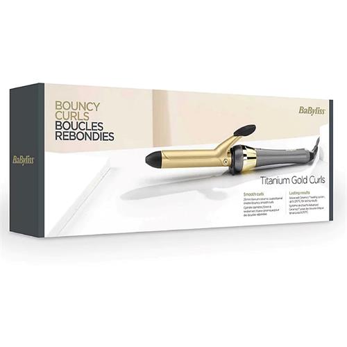 Babyliss 2524TE Cepillo de Aire 3 Cabezales 800W Gama Titanium Gold
