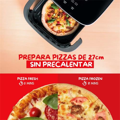 Moulinex AL402HF0 Freidora de Aire Gran Superficie con Doble Resistencia