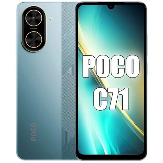 Xiaomi Poco C71 6.88" 4GB 128GB 32Mp (Incl. Cargador) Azul