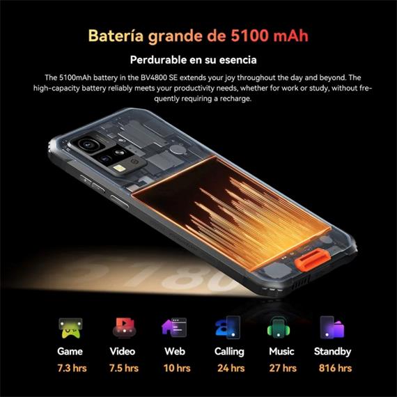 Blackview BV4800SE  4GB+8GB 64GB Black