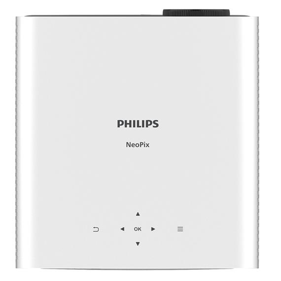 Philips Neopix 750 Proyector 1080p 700lm Hasta 120" Wifi Smart Blanco