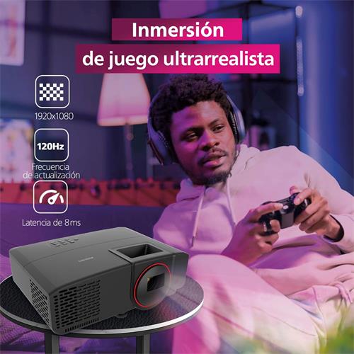 Philips GamePix 800 Proyector Gaming Full HD 120Hz 150" 2500 ANSI