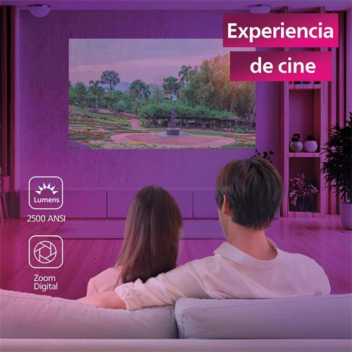 Philips GamePix 800 Proyector Gaming Full HD 120Hz 150" 2500 ANSI