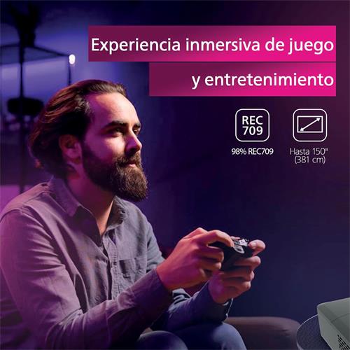 Philips GamePix 800 Proyector Gaming Full HD 120Hz 150" 2500 ANSI