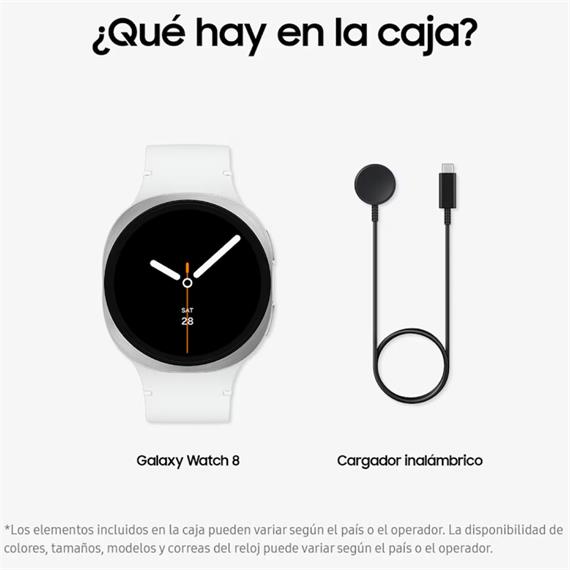 Samsung Galaxy Watch 8 44mm Bluetooth Plata (SM-L330)