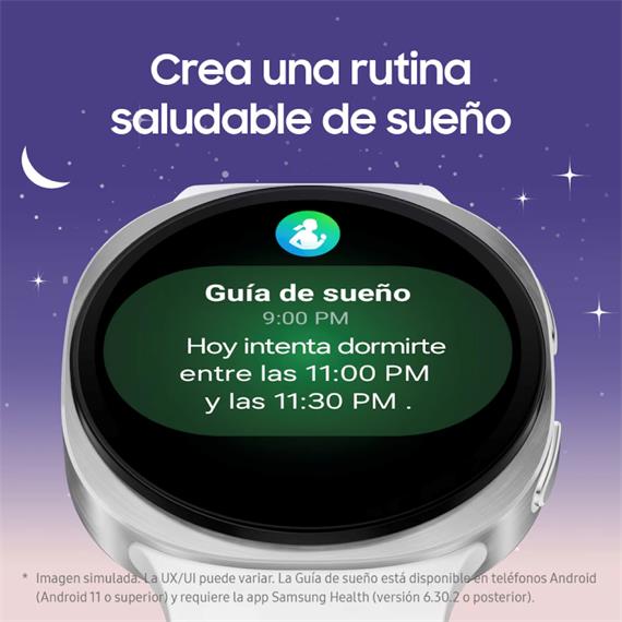 Samsung Galaxy Watch 8 44mm Bluetooth Plata (SM-L330)