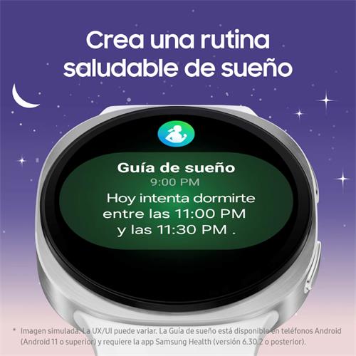 Samsung Galaxy Watch 8 44mm Bluetooth Plata (SM-L330)