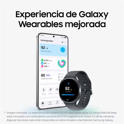 Samsung Galaxy Watch 8 44mm Bluetooth Graphito (SM-L330)