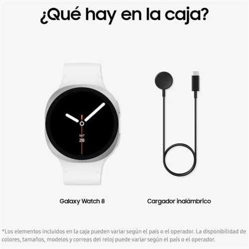 Samsung Galaxy Watch 8 40mm 4G LTE Plata (SM-L325)