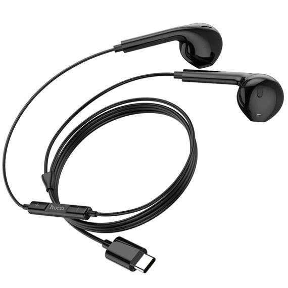 Hoco M101 Auricular USB-C con Micrófono Negro