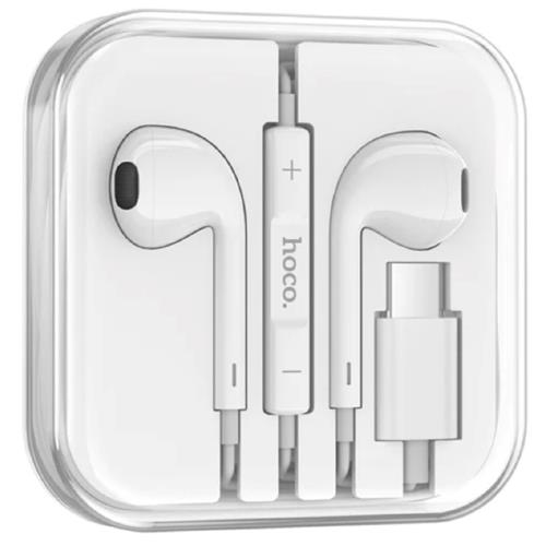 Hoco M101 Auricular USB-C con Micrófono Blanco