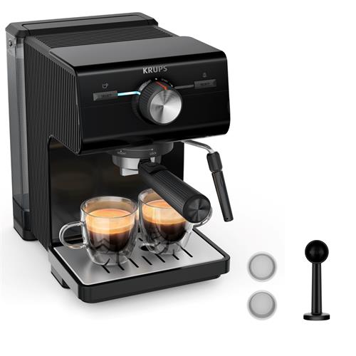 Krups XP381810 Authentic Cafetera Espresso con 15 Bar