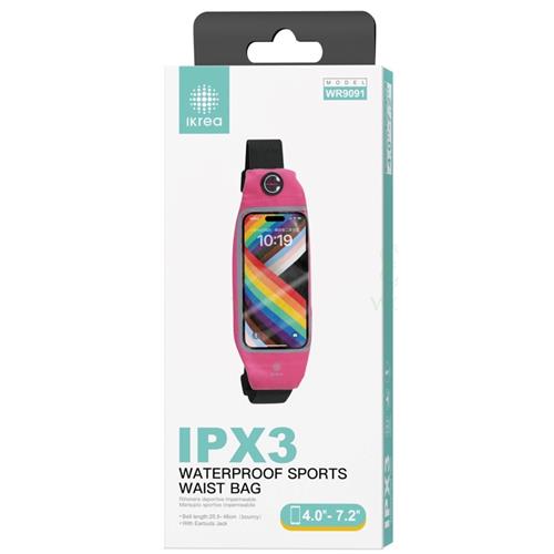 Riñonera Deportiva Impermeable 4.0-7.2" IPX3 Ikrea WR9091