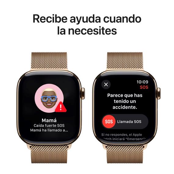 Apple Watch Serie 10 GPS+ Celullar 46mm Gold Titanium (MC7T4QL/A)