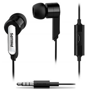 Philips HE1405BK Auricular con Micrófono Negro