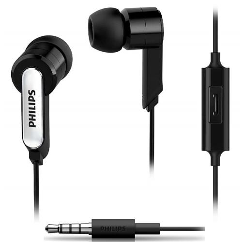 Philips HE1405BK Auricular con Micrófono Negro