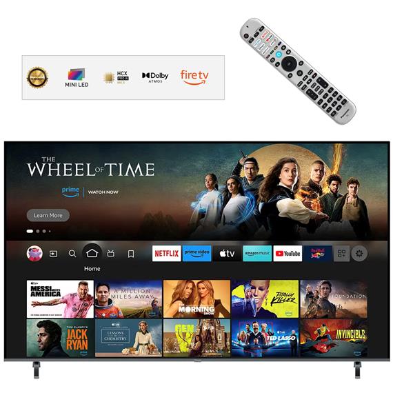 Televisor 75" Panasonic TV-75W95AEG Mini Led 4K UHD Smart TV Fire OS