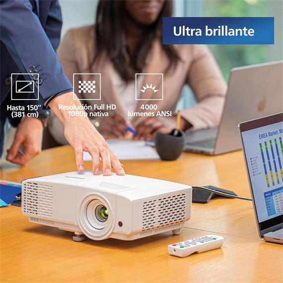 Philips ProPix 850 Proyector FullHD DLP 4.000 Lúmenes ANSI Altavoces