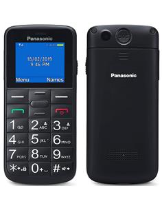 Panasonic KX-TU110 Móvil para Mayores Botón SOS 1.77" DS Negro