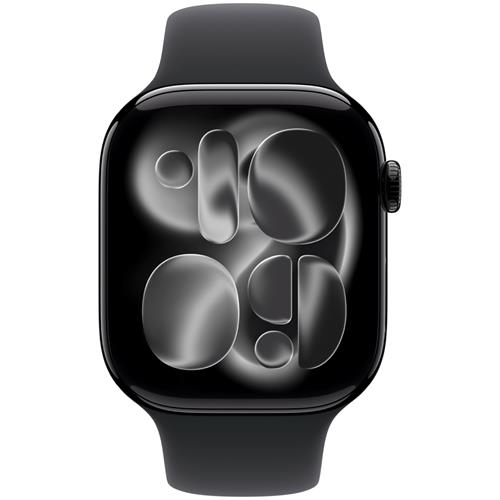 Apple Watch S11 GPS + Cellular 46mm Jet Black Aluminium M/L (MFC44QL/A)